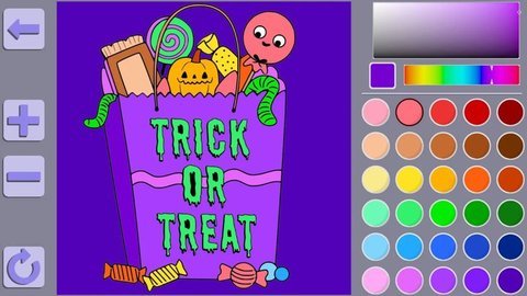 彩书万圣节(Colouring Book Halloween) 第3张图