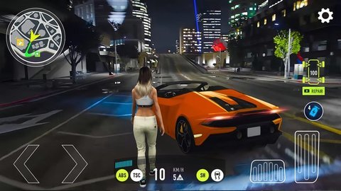 真正的汽车驾驶夜城(Real Car Driving Night City) 第2张图