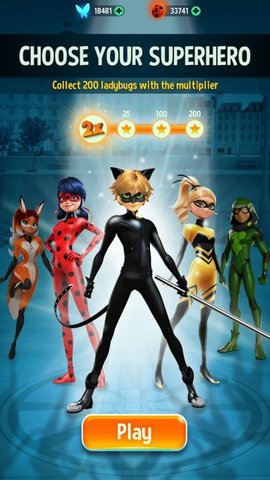 瓢虫少女与黑猫(Miraculous Ladybug & Cat Noir)游戏
