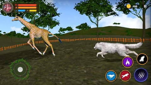 野狼生活模拟器(Wolf Life Simulator: Wildlife)游戏