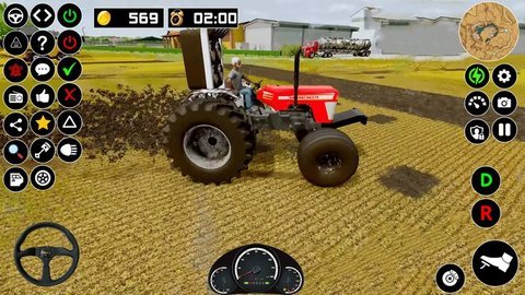 重型拖拉机驾驶3d(Heavy Tractor Driving 3d) 第4张图
