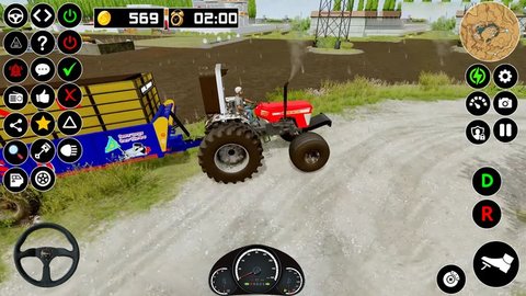 重型拖拉机驾驶3d(Heavy Tractor Driving 3d)游戏