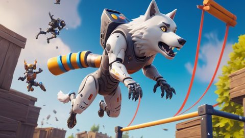 野狼模拟器(Cyber Wolf : Action Simulator)游戏