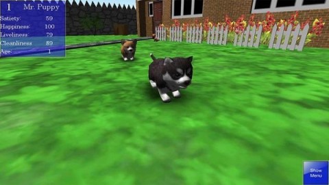 小狗养成模拟器手游下载 小狗养成模拟器3D(Cute Pocket Puppy 3D) 第1张图