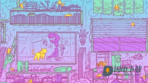 满是猫的大楼2 第1张图