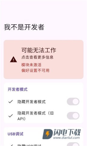我不是开发者模块 第1张图
