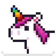 unicorn涂色