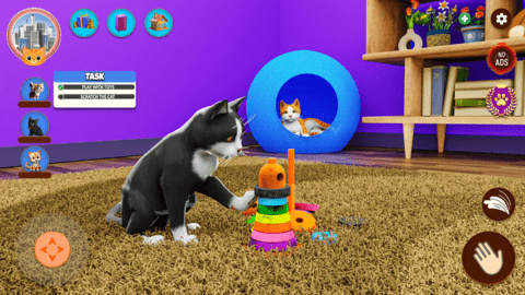 猫咪模拟器：喵喵宠物生活(Cat Simulator: Meow Pets Life) 第1张图