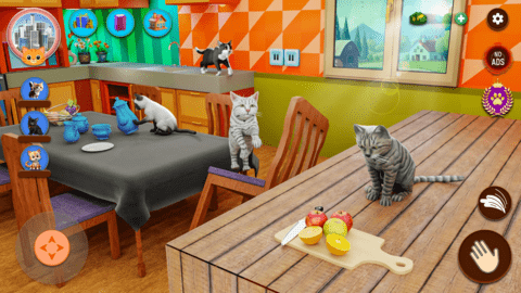 猫咪模拟器：喵喵宠物生活(Cat Simulator: Meow Pets Life) 第2张图
