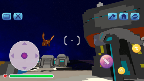 太空飞船：像素世界3D(Space Craft: Pixel World 3D)游戏